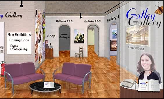 Gatley Gallery Foyer Imagemap